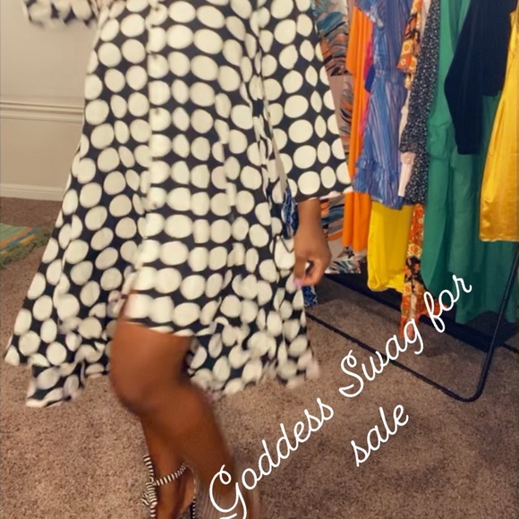 Goddess Swag high low dress - Picture 2 of 3